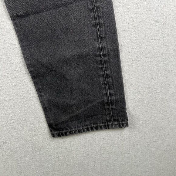 Levi’s 505 Jeans Men’s 40x32 Black Denim Regular Fit Mid Rise Pants - Picture 5 of 16